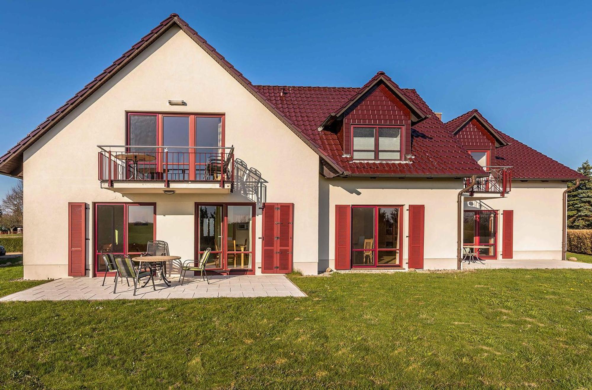 Storchenruh- Familienfreundliches Ferienhaus Mit Terrasse & Direkter Golfplatzlage Göhren-Lebbin Extérieur photo